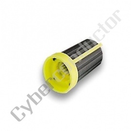Botão plástico pressão diâmetro 12mm amarelo 144-0003